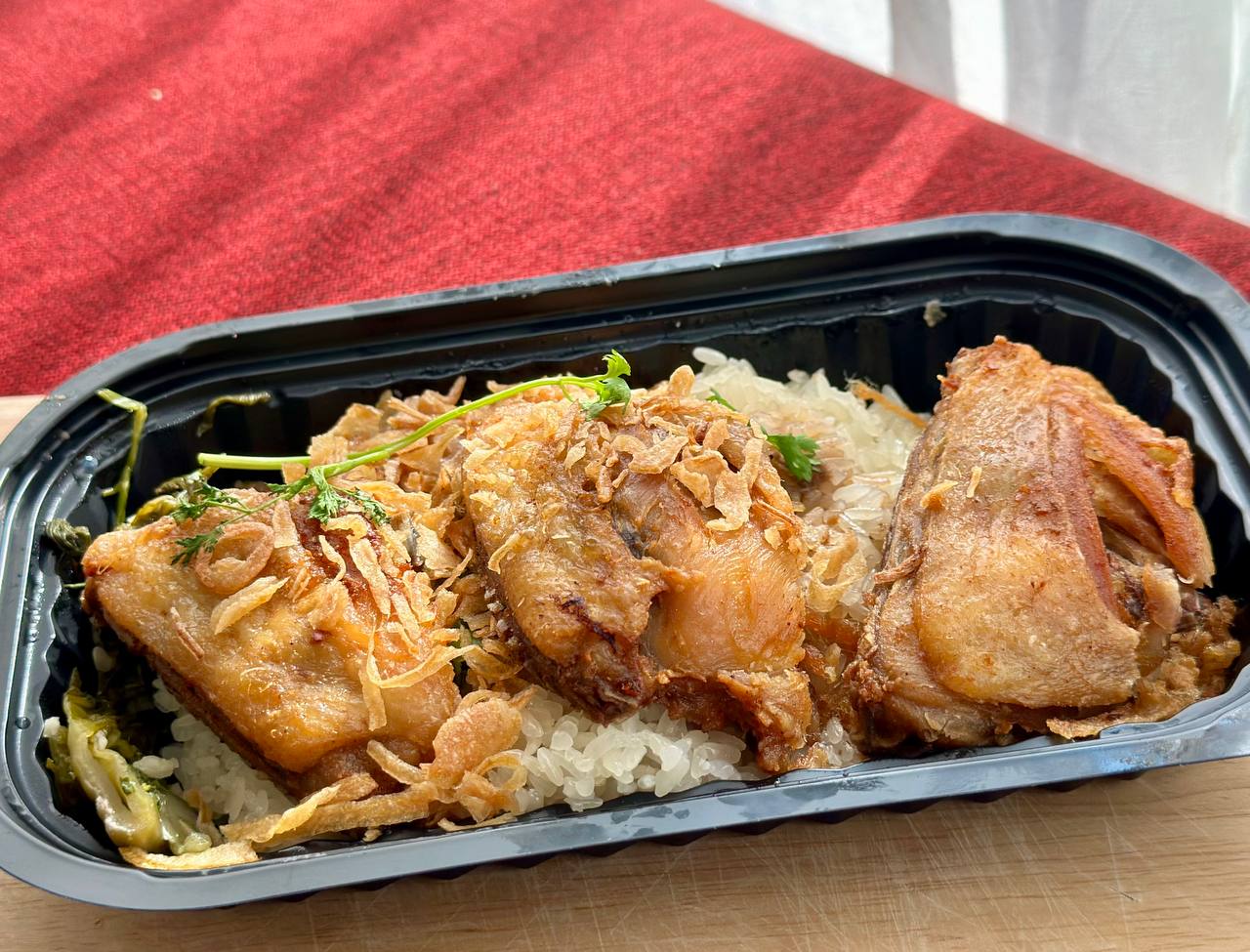 Chicken Sticky Rice.