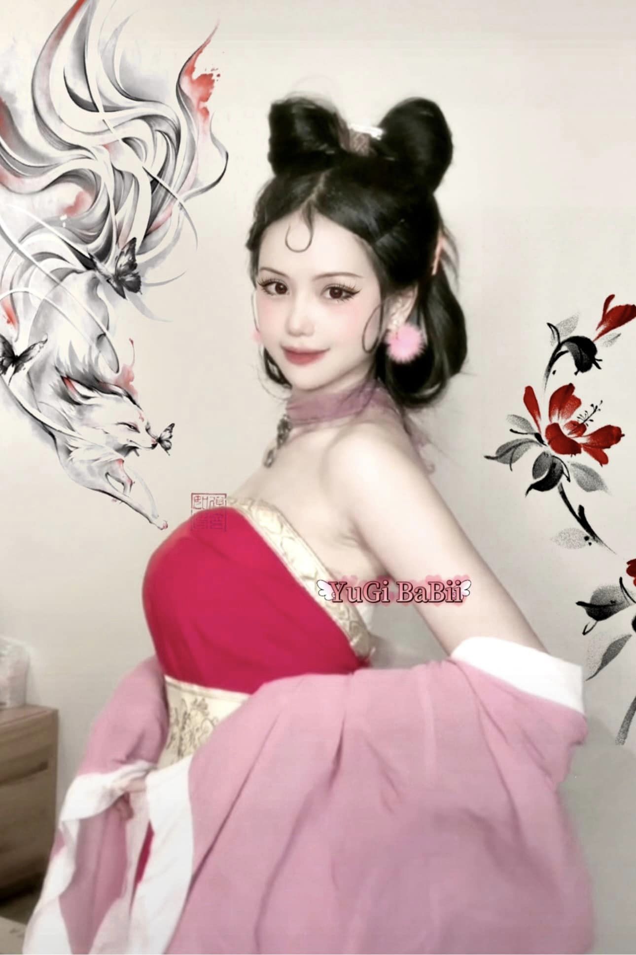 Streamer Yugi Stuns Fans with Stunning Daji Cosplay 2 Photo: Yugi