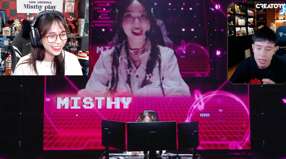 MisThy’s Dance Moves Spark Hilarious Fan Reactions 4 MisThy sticking her tongue out playfully
