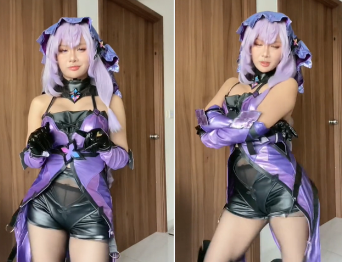 TikToker Xuân Ca Stuns Fans with Spider-Man Cosplay 5 Xuân Ca as Black Swan cosplay
