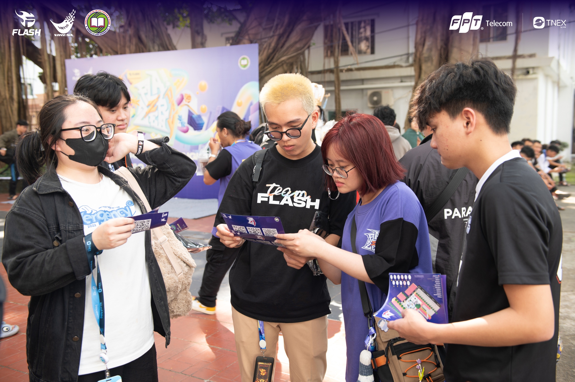 Flazers Day Brings eSports Dreams to Life for Youth 2 Cosplayers performing at Flazers Day
