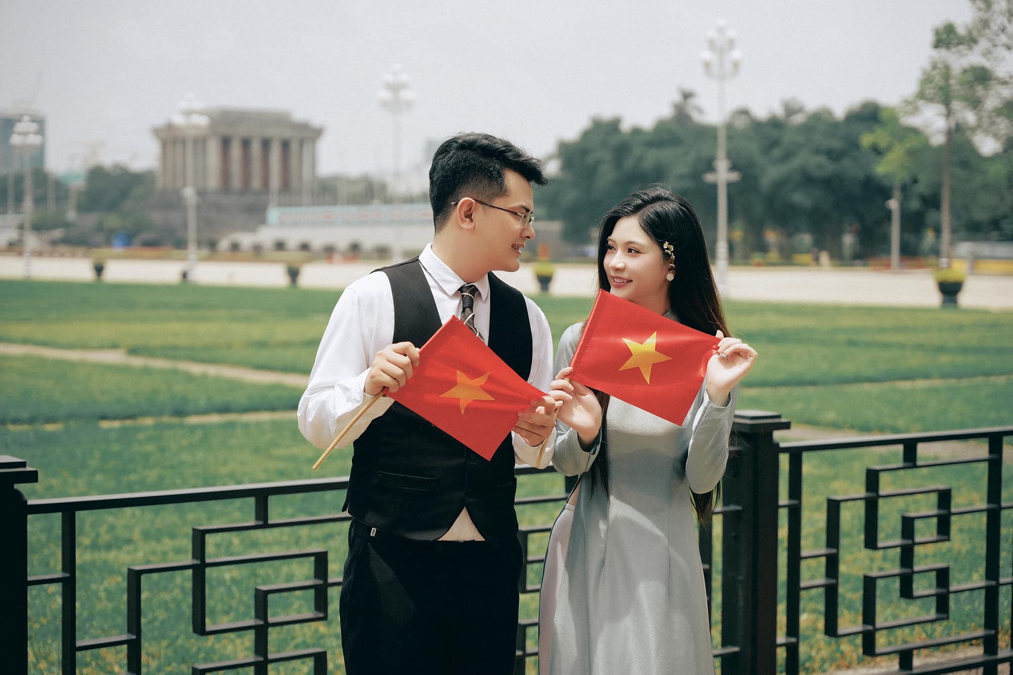 Win.D and Bống wedding photoshoot