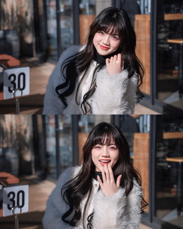 Bảo Hân Helia stuns in bold outfit showing off her curves
