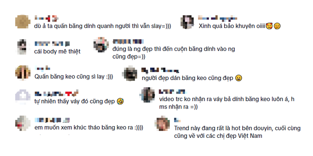Thanh Mèo and Bảo Khuyên Rock the Tape Dress Trend 4 Fans are loving the super tight tape dresses worn by Thanh Mèo and Bảo Khuyên.