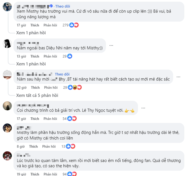 Fans support MisThy