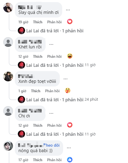 Lai Lai's confident comeback