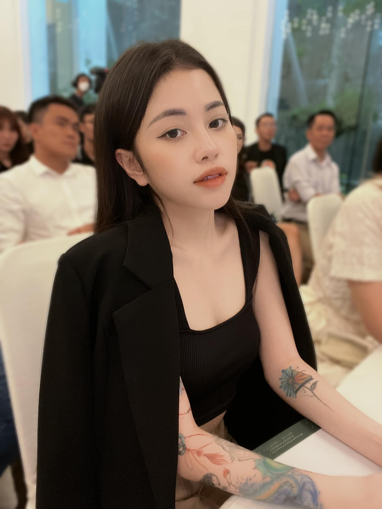 Lai Lai in a casual outfit