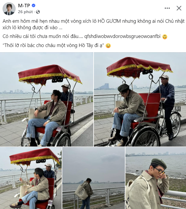 Sơn Tùng M-TP Frustrated After Cyclo Ride Mix-Up 2 Sơn Tùng M-TP cyclo ride