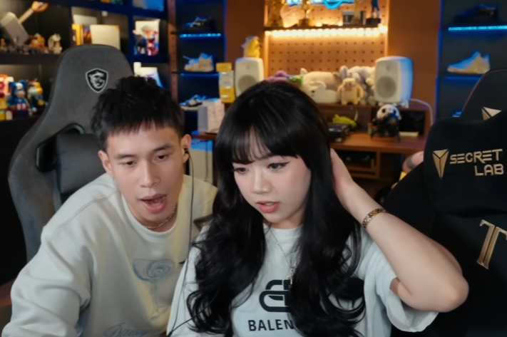 Streamer Dev Nguyễn and Bảo Hân Helia Share Sweet Stream Moment 2 Bảo Hân Helia streaming live