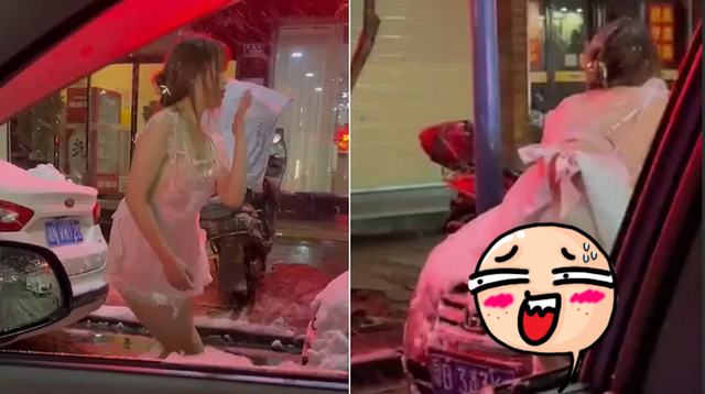 Sensual dance in snowy cold, beautiful streamer goes viral, fans eager for info