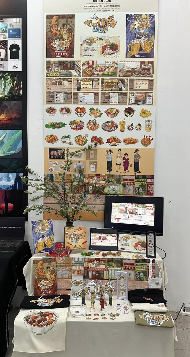 Vietnamese Student’s Stunning Game Project Wows Gamers 12 Game art of Vietnamese cuisine and street food culture