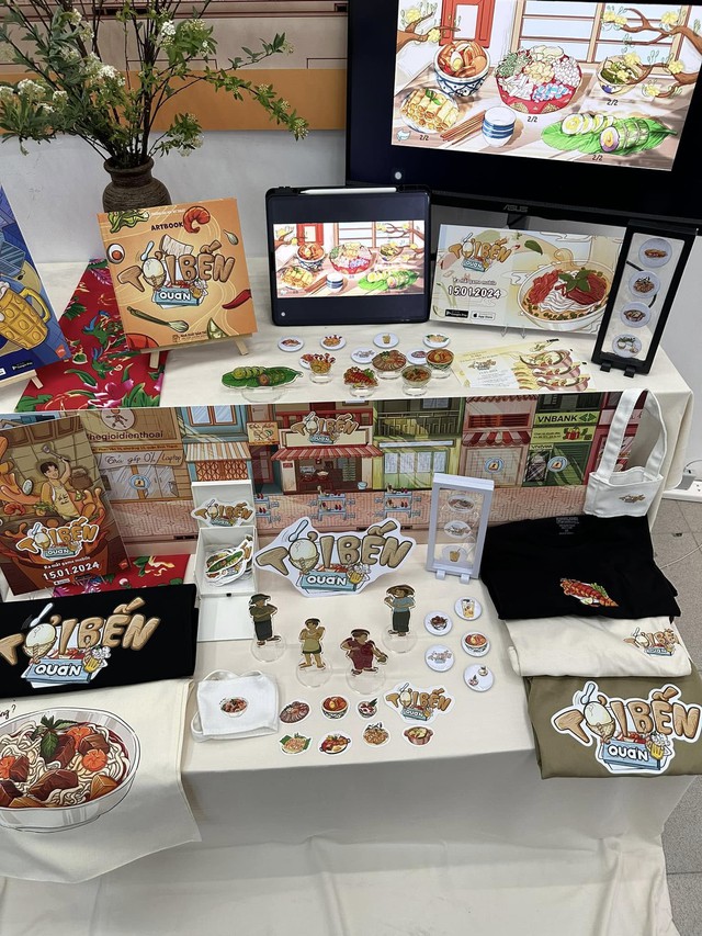 Vietnamese Student’s Stunning Game Project Wows Gamers 11 In-game scene showing Vietnamese street food stalls