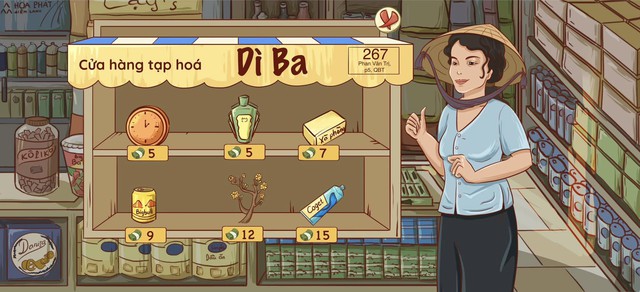Vietnamese Student’s Stunning Game Project Wows Gamers 5 Game interface with Vietnamese cuisine theme