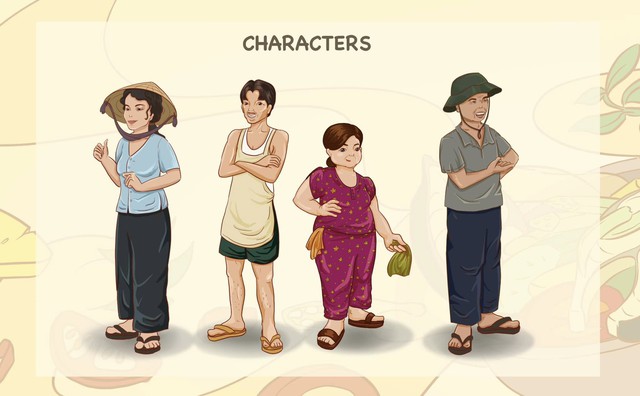 Vietnamese Student’s Stunning Game Project Wows Gamers 6 Artwork showing Vietnamese food items in game