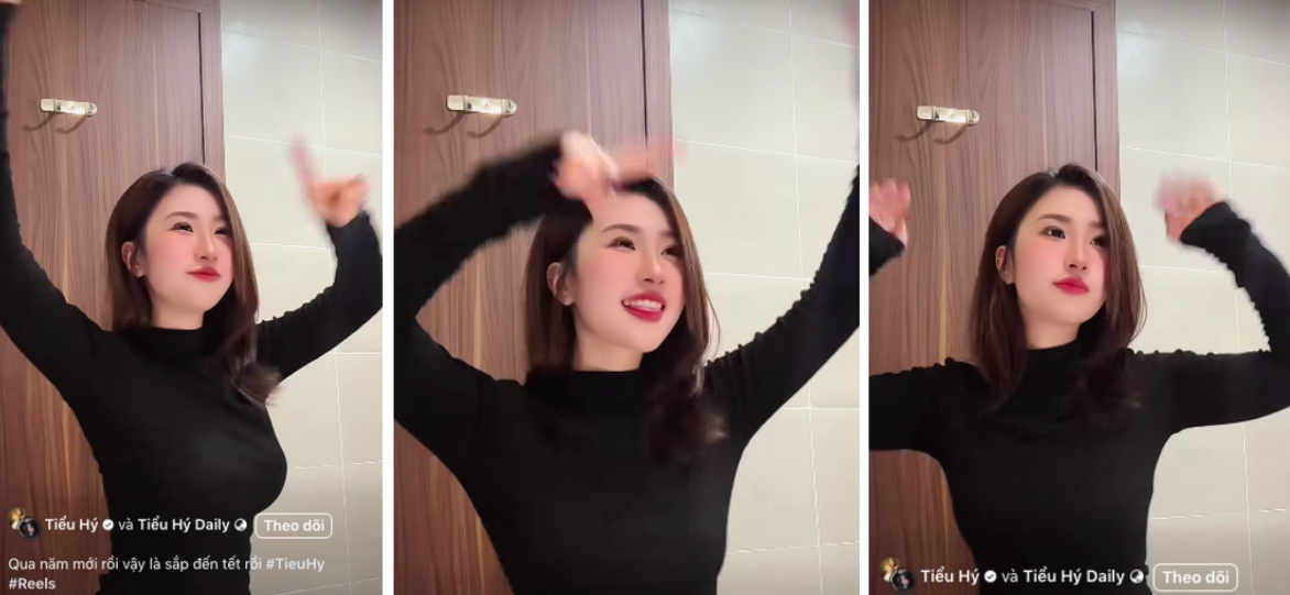Tiểu Hý Recreates Viral Clip but Fans React Differently 3 Tiểu Hý viral dance recreation