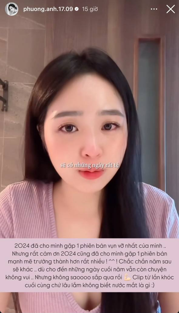 Lê Phương Anh Opens Up About a Tough 2024 After Past Drama 5 Lê Phương Anh reflecting on her journey
