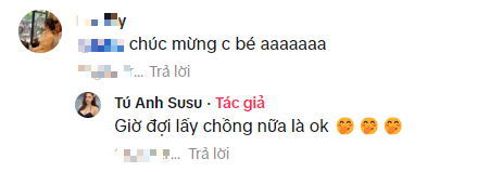 Tú Anh Susu's announcement