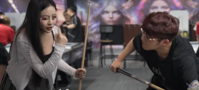 Esports Star M.C Sparks Drama Over Outfit Choice 4 M.C at the billiards event