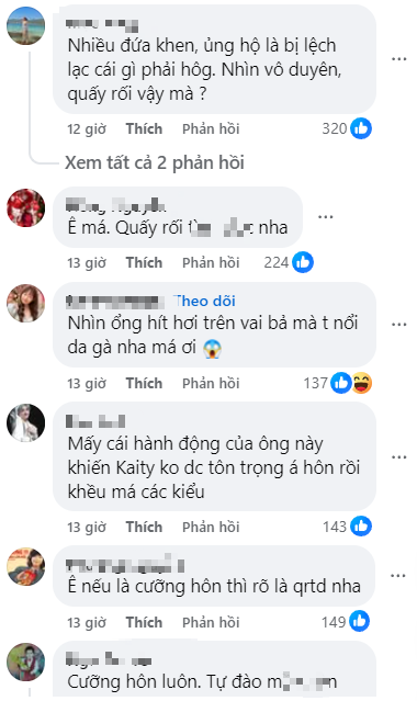 Online backlash over the kiss incident