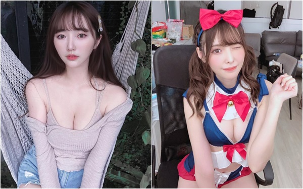 Side by side of Mita and Arina Hashimoto