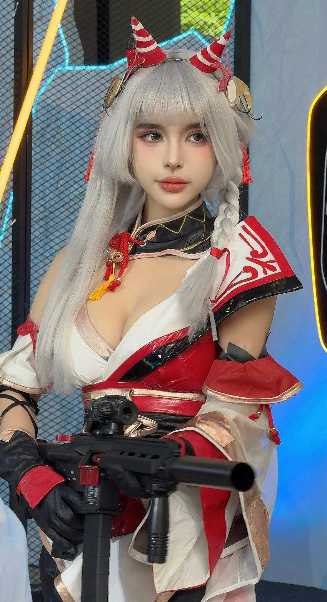 Tú Anh Susu cosplay as Yokai