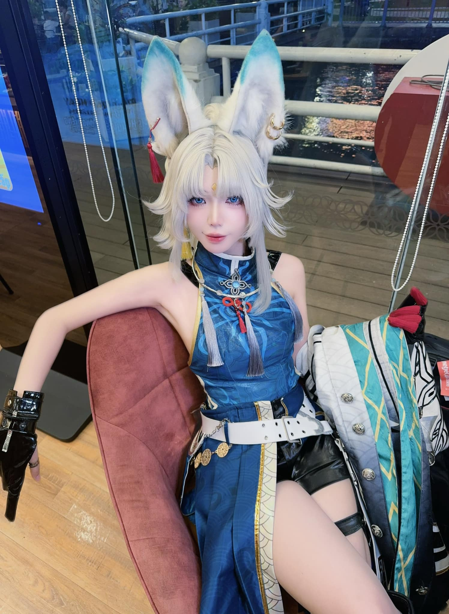 Streamer Remind Stuns Fans with Stunning New Looks 2 Remind as Feixiao cosplay