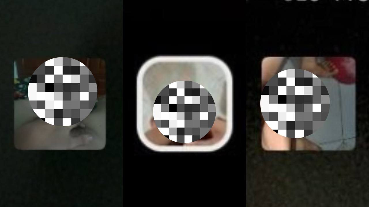 Example of hidden explicit photo on Threads