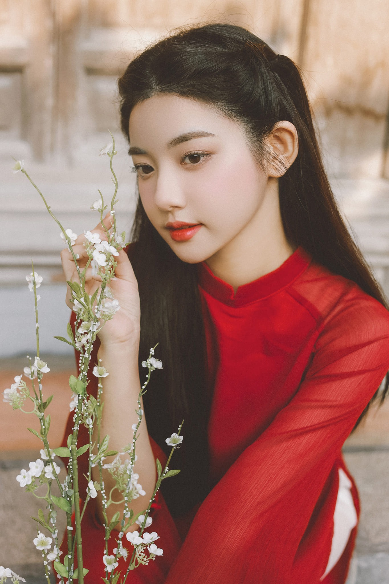 Quỳnh Trương festive photoshoot