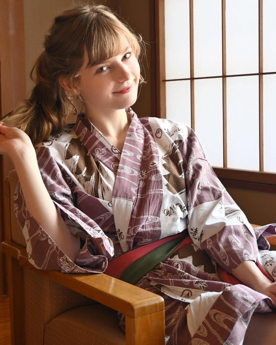 Ella Freya stylish pose
