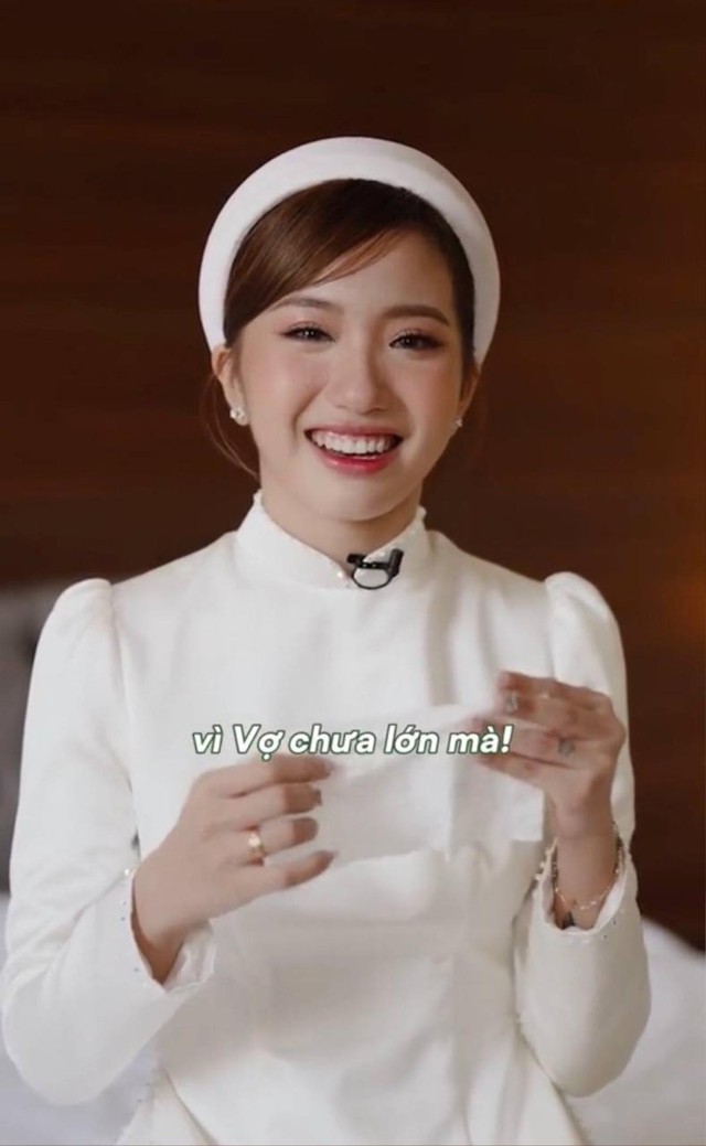 Huyen 2k4's Stunning Glow-Up Wins Her Rich Husband's Heart 1 Huyen 2k4 wedding photo