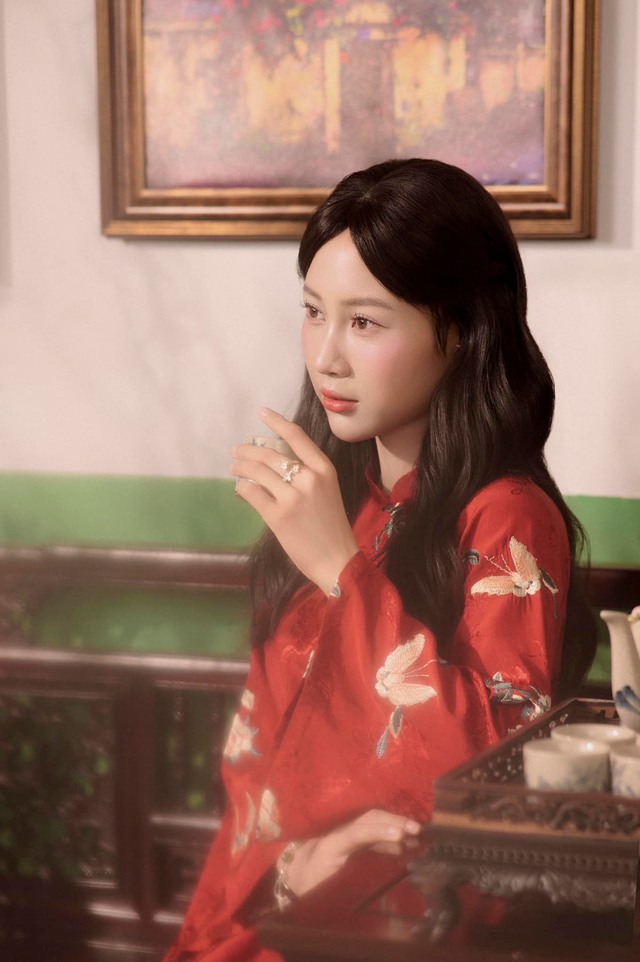 Streamer Nắng Stuns Fans with Dreamy New Looks 5 Nắng’s charming and feminine style