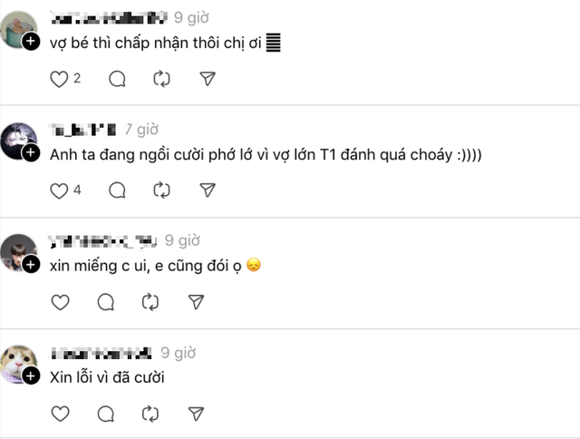 Mai Dora Calls Out Husband BLV Văn Tùng for Ignoring Dinner 3 Fan comment joking about Mai Dora's post