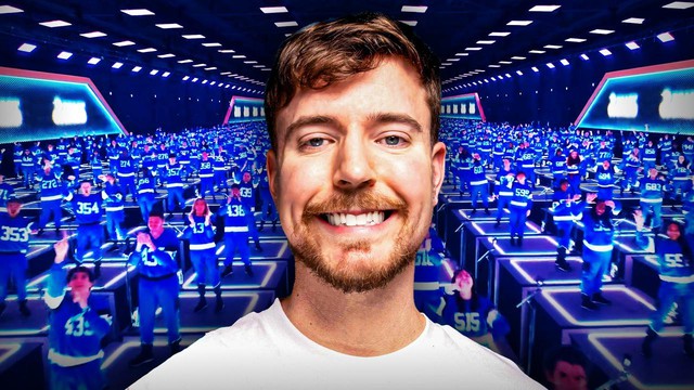 MrBeast Regrets Spending Big on Real-Life Squid Game 2 MrBeast on set of Beast Games