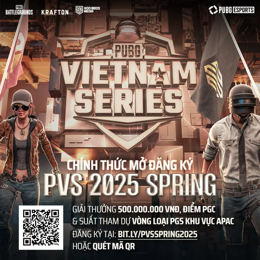 Streamer Hanakoishi Joins PUBG Vietnam Series 2025 3 PUBG Vietnam Series logo