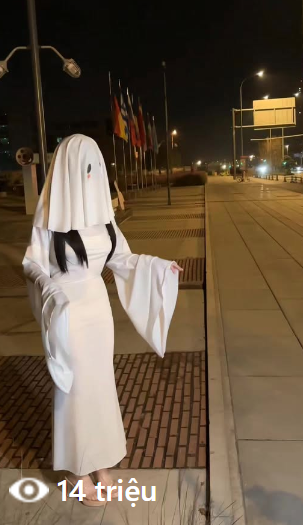 Cosplay Ghost Girl’s 9-Second Video Hits 14 Million Views 1 screenshot 2025 02 24 095550 17403660971311152015603