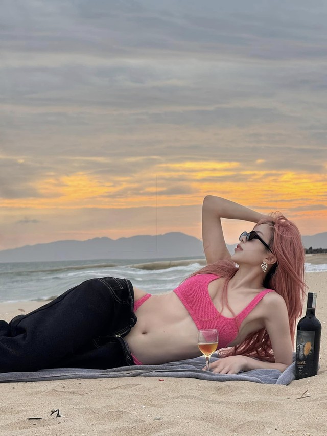 Trang Pháp Turns Up the Heat with Stunning Bikini Photos 1 Trang Pháp in a bold bikini pose