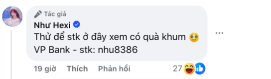 Screenshot of chat with fans