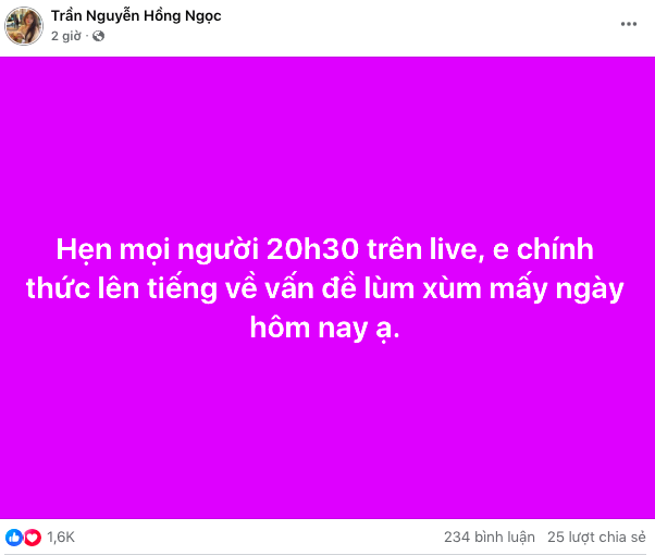 Ngọc Kem addressing rumors live