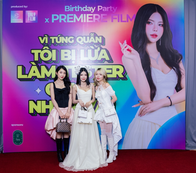 Mai Dora Premieres Game-Themed Short Film at 30th Birthday 1 Mai Dora birthday party guests on the red carpet