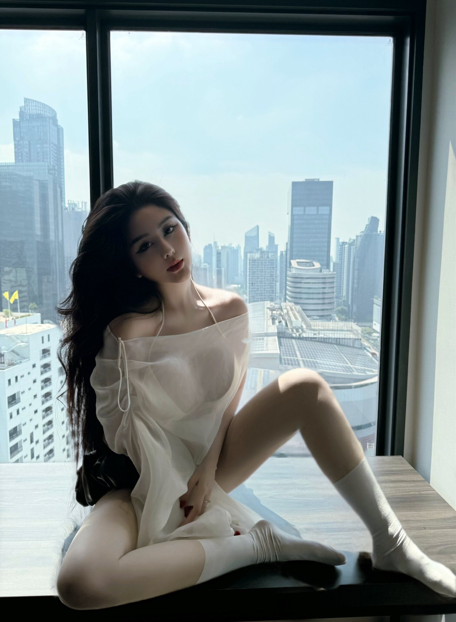 Võ Ngọc Trân’s Playful Pout Wins Fans’ Hearts 3 Võ Ngọc Trân showing a playful pout