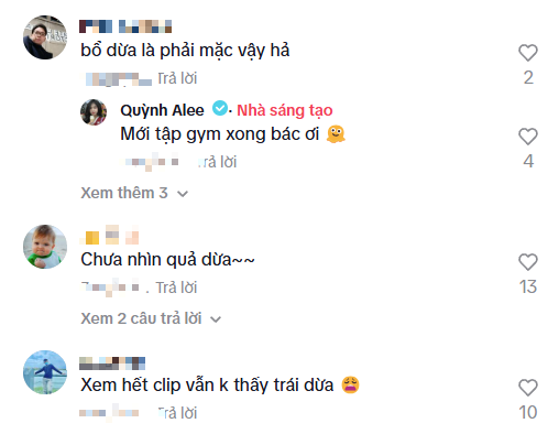 Quỳnh Alee’s Coconut Video Hits 2 Million Views with Cute Charm 8 Quỳnh Alee livestreaming
