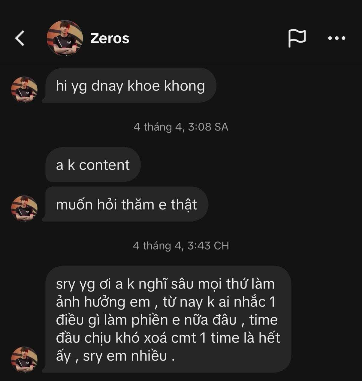 Streamer Yogurt Calls Out Zeros for Crossing the Line 6 Streamer shares chat with ex.