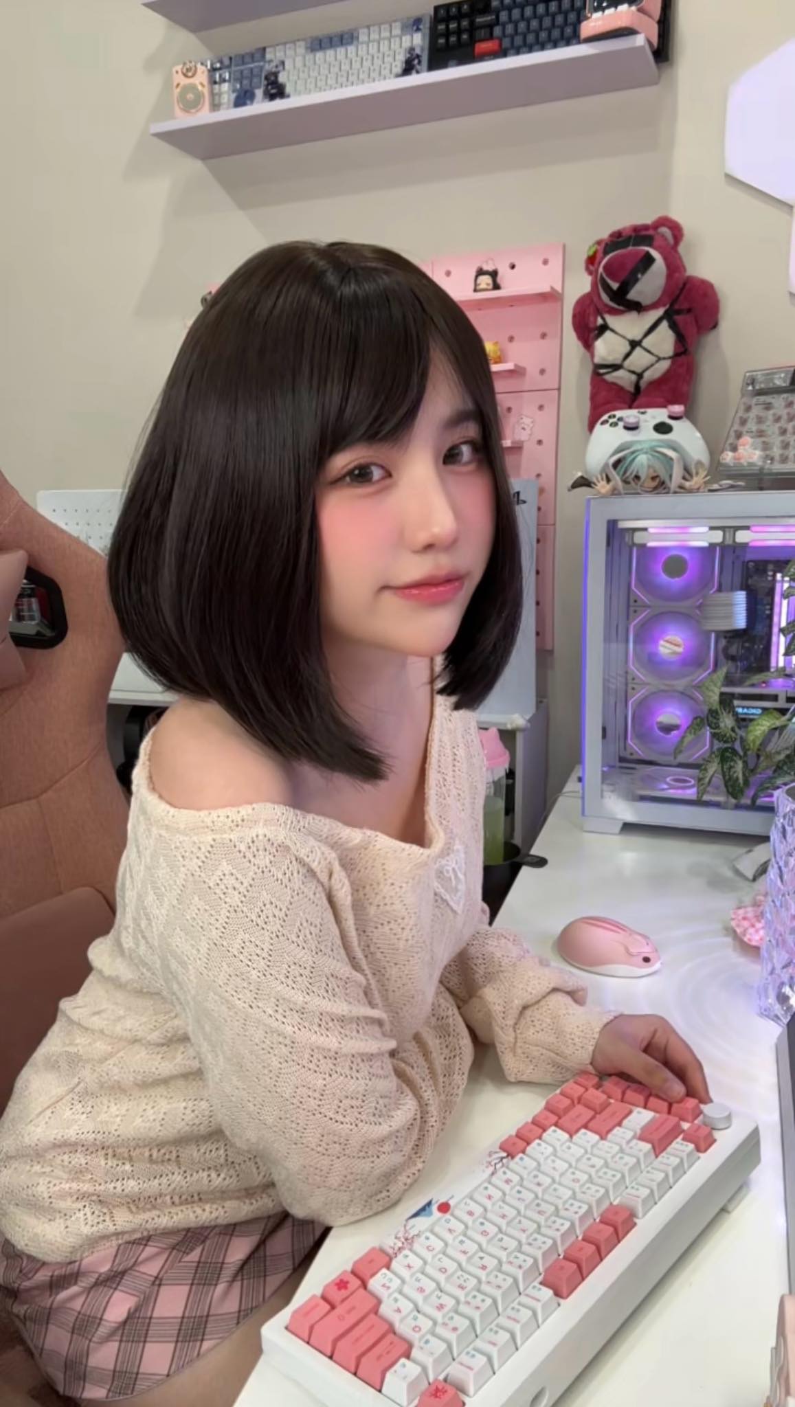 Streamer Tiểu An Nails the Perfect Gaming Setup for Big Views 4 Streamer Tiểu An's gaming accessories
