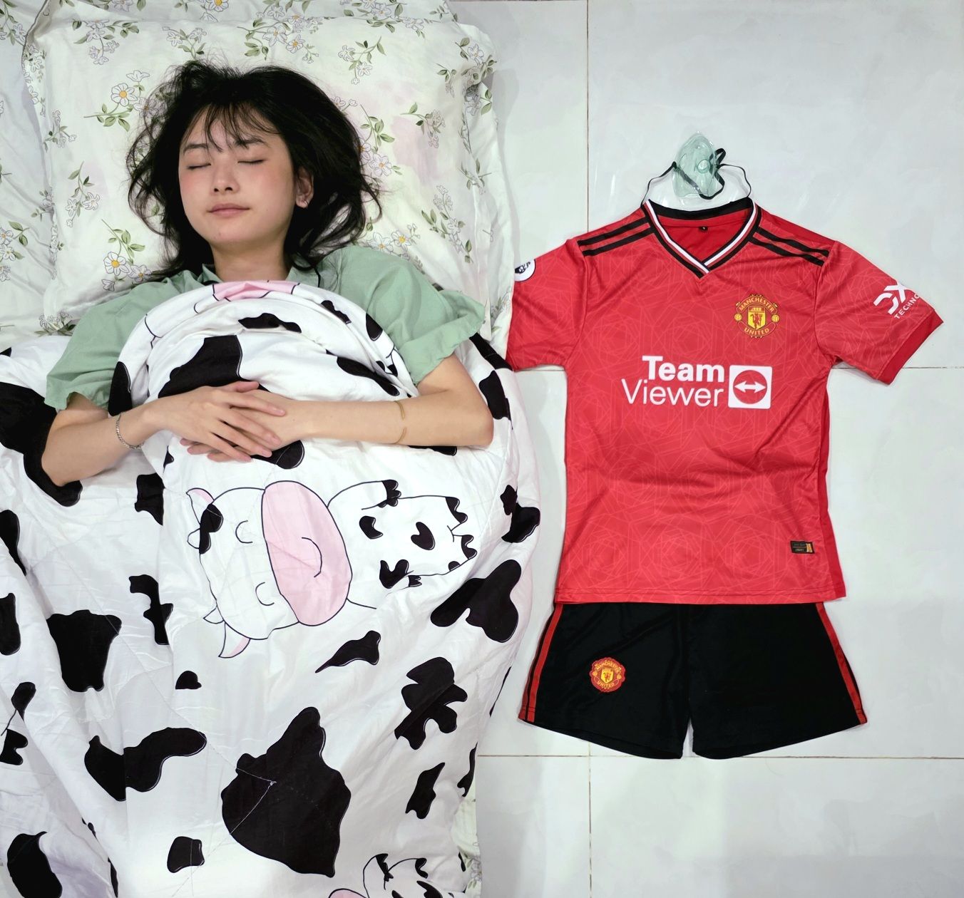 Streamer DiTi excited before MU match