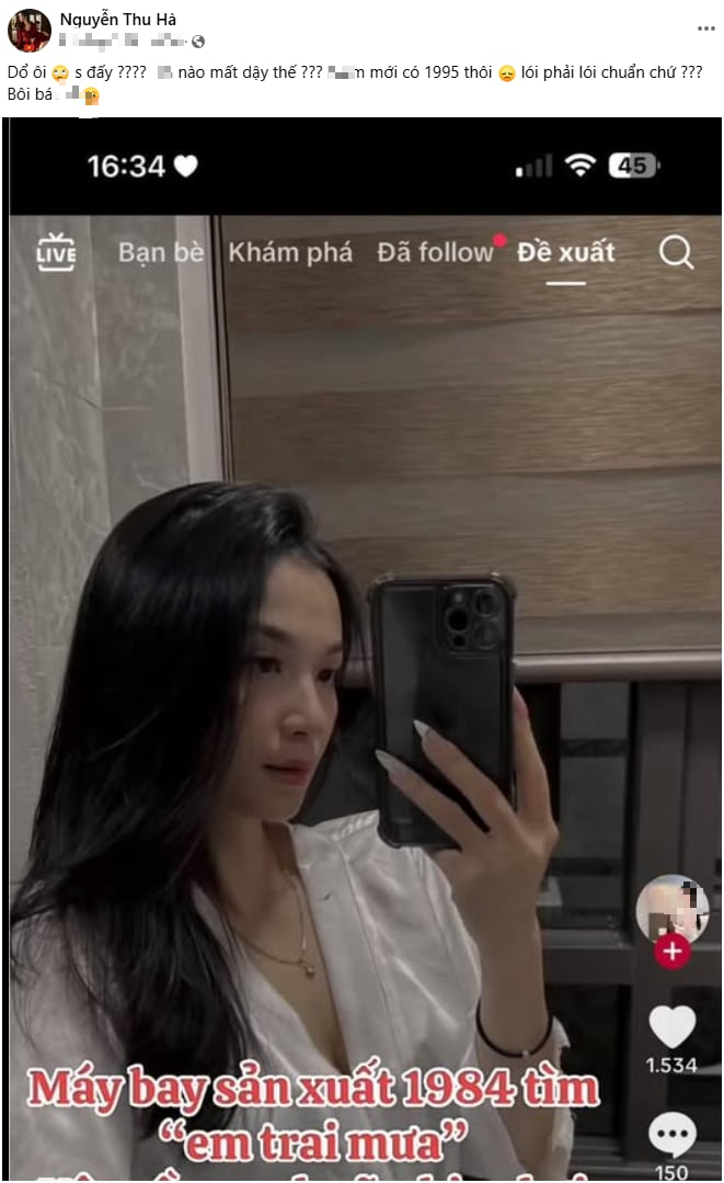 TikTok Impersonator Twists Streamer’s Info for Scam 3 Screenshot of fake TikTok post using Thu Hà's image