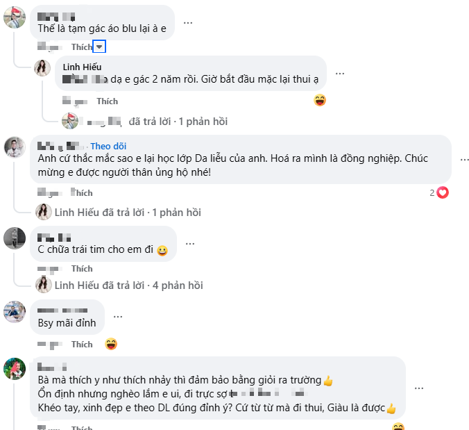 Dancer Bùi Linh Hiếu Reveals She’s Also a Licensed Doctor 6 More fan admiration for Bùi Linh Hiếu