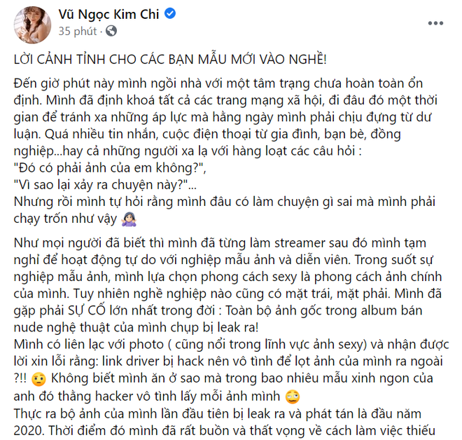 Streamer Kim Chi speaks out on 40GB leak, warns young models - Image 2. Streamer Kim Chi speaks out on 40GB leak, warns young models - Image 2.