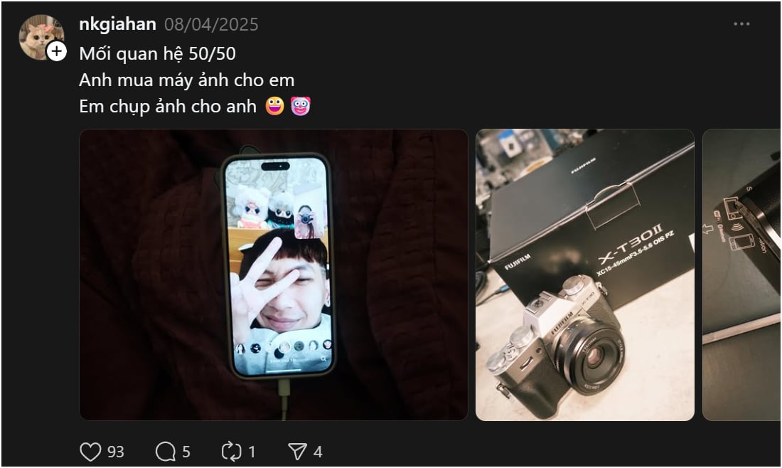 SGP Star Red Set to Wed, Girlfriend’s Look Finally Revealed 6 Red and Gia Hân couple photo