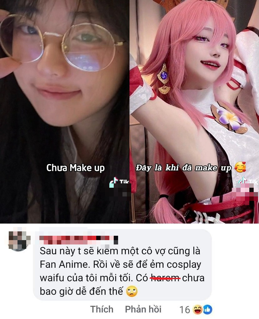 Fan’s Anime Cosplay Wife Idea Sparks Online Debate 1 Vietnamese female cosplayer