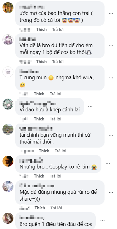 Fan’s Anime Cosplay Wife Idea Sparks Online Debate 2 Social media comment about cosplay wife
